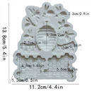 Silicone Mould - Bee Hives & Honeycomb Drips