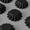 Cupcake Cases - Bloom Cupcake Cups - Black (24pk)