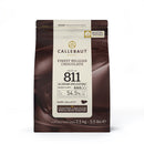 Callebaut Dark Couverture 811 Chocolate Callets (Melts) 54.5% - 2.5kg