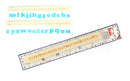 Cutter Set - Alphabet Tappit - Art Deco Lowercase