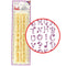 Cutter Set - Alphabet & Numbers Tappit - Funky Uppercase