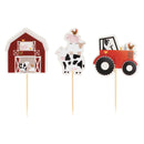 Cupcake Toppers - Farm Scene (12 pk)