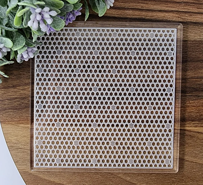 Debosser - Honeycomb Pattern (Cookie / Fondant Embosser)