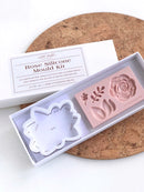 Little Bikkie - Rose Silicone Mould & Cookie Cutter Kit