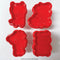 Plunger Cutters - Valentine Animals with Hearts (embossing cutters)