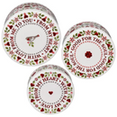 Cake Storage Tin - Love Birds 19cm (Small) Round - by Emma Bridgewater