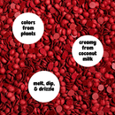 Candy Melts - Red Melting Morsels (Vegan) - 170g