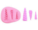 Silicone Mould - Mini Unicorn Horns (Cupcake Size)
