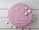 Debosser - A Mother's Hug (Line Art Cookie / Fondant Embosser)