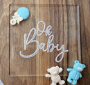 Debosser - Oh Baby (Cookie / Fondant Embosser)