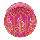 Cake Storage Tin - New India (Pink Archways) 25cm (Large) Round - by Sara Miller London