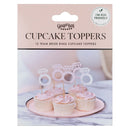 Cupcake Toppers - Team Bride Engagement Ring 12pk