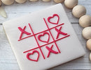 Debosser - Tic Tac Toe (Valentine's Cookie / Fondant Embosser)