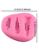 Silicone Mould - Mini Unicorn Horns (Cupcake Size)