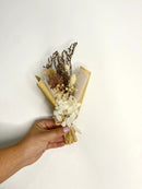 Floristry - Mini Bouquet in a Box - Naturals - Preserved Dried Flowers