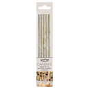 Candles - Champagne Marble Tall Candles - 12pk