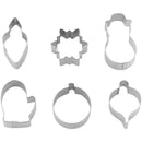 Christmas Tree Mini Cookie Cutter Set 6 PC