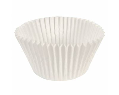 Cupcake Cases  - White Texas Muffin 500pk - Confeta (Size 900)
