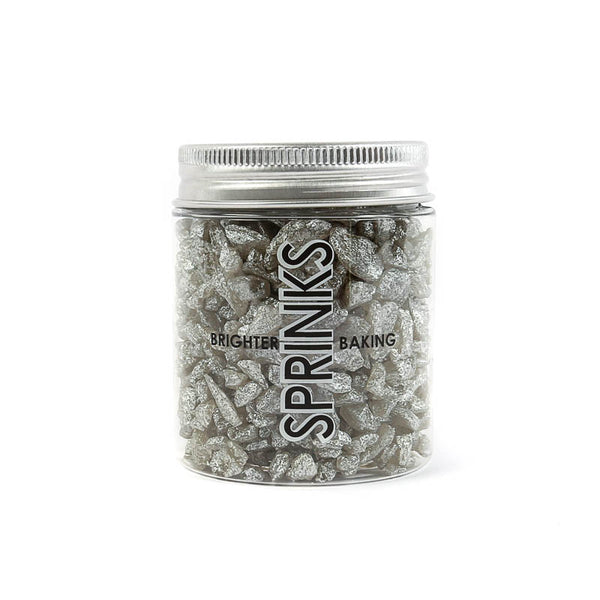 Sprinkles - Rock Sugar - Silver (75g)