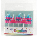 Candles: Princess Crowns & Castles 5pk