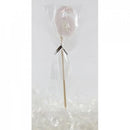 Candle: White Glitter
