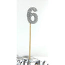 Candle: Silver Glitter
