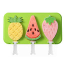 Popsicle Mould - Fruit (Pineapple, Watermelon, Strawberry)
