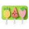 Popsicle Mould - Fruit (Pineapple, Watermelon, Strawberry)