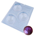 Chocolate Mould - Geo Sphere 70mm - 3 Piece Mould