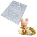 Chocolate Mould - Medium Bears - 3 Piece Mould