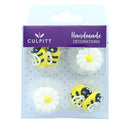 Sugar Decorations - Bees & Daisies 12pcs