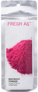 50g Beetroot Powder - Freeze Dried Harvested in the North of New Zealand, fresh beetroot is freeze dried then finely milled into a powder, maintaining its vibrant colour, superior flavour and rich nutrients. Available at Latorta - Canberra Australia