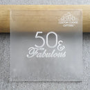 Debosser - 50 & Fabulous Embosser/Debosser