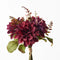 Floristry - Dahlia Mixed Bouquet in Burgundy - Artificial Flowers