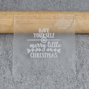 Debosser - Have Yourself A Merry Little Christmas - Debosser / Embosser / Acrylic Stamp