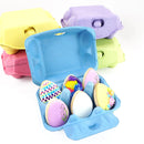 Cookie / Chocolate Box - Easter Egg Carton - 6 cavity - Green