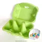 Cookie / Chocolate Box - Easter Egg Carton - 6 cavity - Green