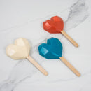 Silicone Popsicle Mould - Geo Heart (with 10 icypole sticks)