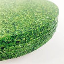 Grass Print - Round MDF Cake Boards