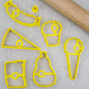 Embosser & Cutter Set - Hungry Caterpillar & Fruit (9pc Set)