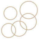 Floristy - Flower Pro Wooden Craft Hoops - Set of 5