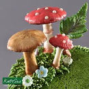 Silicone Mould - Toadstools & Mushrooms