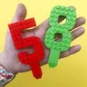 Cake Topper - Lego Number