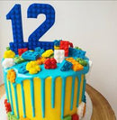 Cake Topper - Lego Number