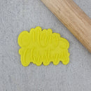 Debosser & Cutter Set - Merry Christmas (Bubble Shape) - Cutter & Debosser / Embosser / Stamp