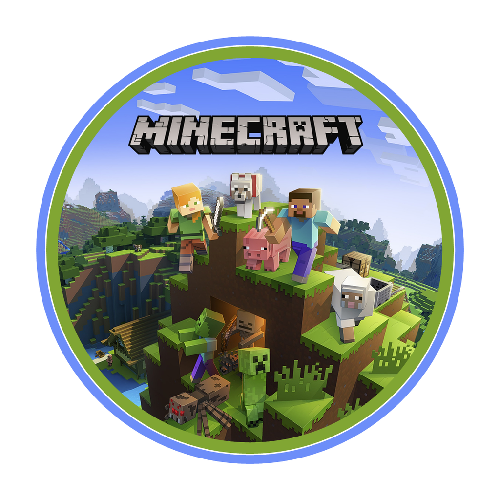 Minecraft Edible Cookie Toppers