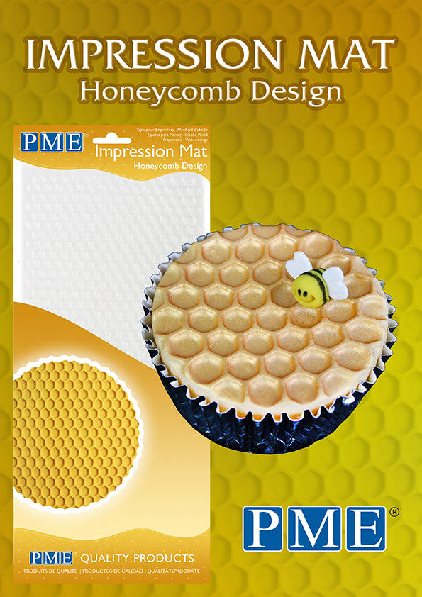 Texture Impression Mat - Honeycomb