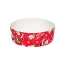 Panettone Baking Mould - Small Round Tart 470ml (corrugated card board) - Christmas Cheer