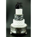 Black PCV Photo Backdrop - Perfection Cake Shots