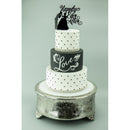 Grey PCV Photo Backdrop - Perfection Cake Shots